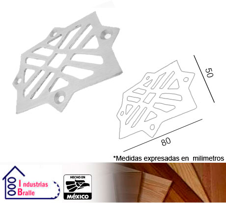 REJILLA DE VENTILACION: Herrajes Bralle